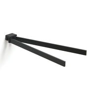 Portasalviette a snodo Gedy serie Lounge - Nero Matt by CeramicStore | Lo specialista del tuo bagno