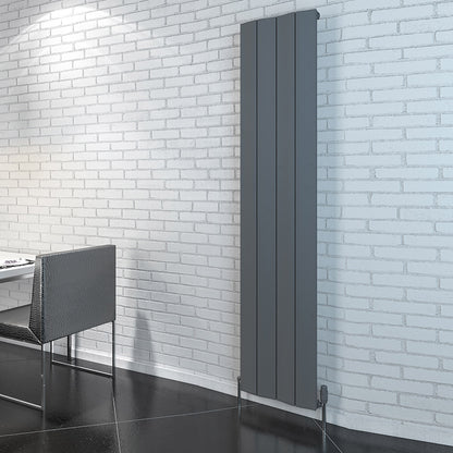 Radiatore alluminio idraulico cm 37,5x180 interasse cm 37,5 modello Desert- Antracite by CeramicStore | Lo specialista del tuo bagno