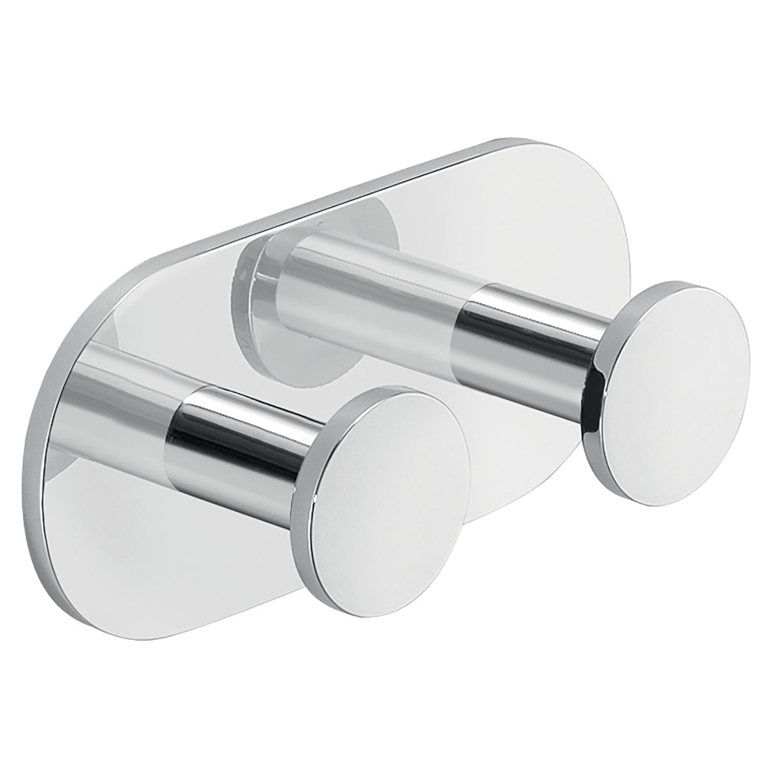 Appendiabiti doppio di Gedy modello Ustica in Alluminio - Cromato by CeramicStore | Lo specialista del tuo bagno
