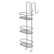 Portaoggetti doccia ovale appendibile a 3 ripiani di Gedy modello Tito - Cromato by CeramicStore | Lo specialista del tuo bagno