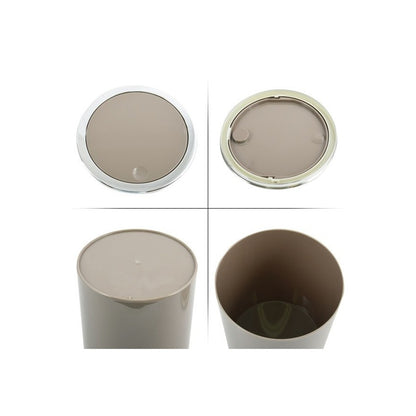 Cestino 6L in ABS modello Kamaka con coperchio basculante rimovibile - Tortora by CeramicStore | Lo specialista del tuo bagno