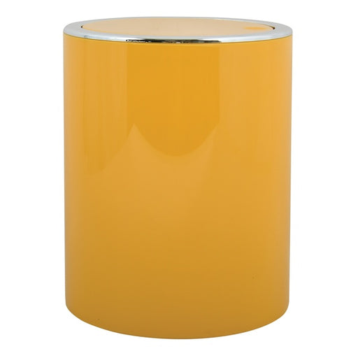 Cestino 6L in ABS modello Kamaka con coperchio basculante rimovibile - Giallo by CeramicStore | Lo specialista del tuo bagno