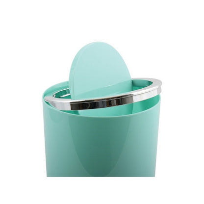 Cestino 6L in ABS modello Kamaka con coperchio basculante rimovibile - Verde Pastello by CeramicStore | Lo specialista del tuo bagno