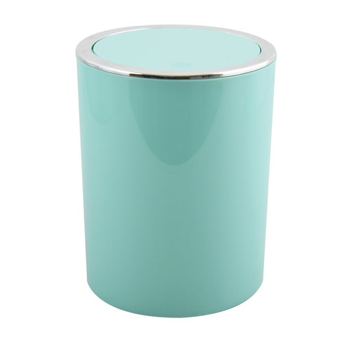 Cestino 6L in ABS modello Kamaka con coperchio basculante rimovibile - Verde Pastello by CeramicStore | Lo specialista del tuo bagno