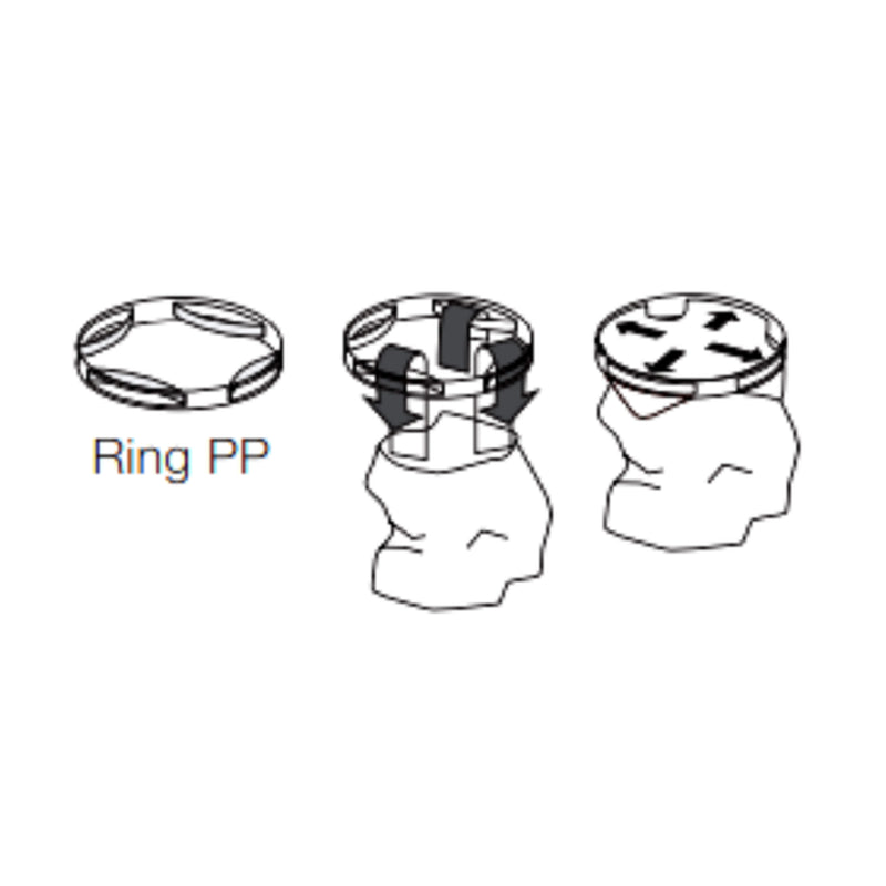 Cestino 5L con coperchio a dondolo modello Cocco - Bianco by CeramicStore | Lo specialista del tuo bagno