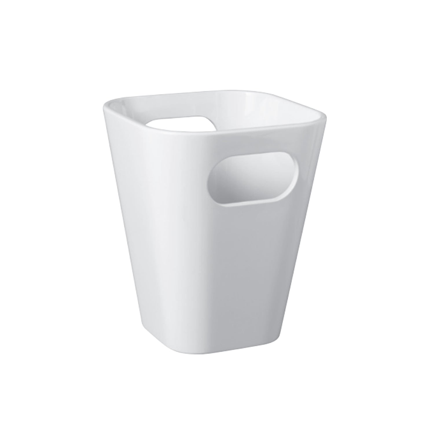 Lavabo Azzurra Tandem con cesto contenitore e foro rubinetteria 44x43 cm - Bianco lucido by CeramicStore | Lo specialista del tuo bagno