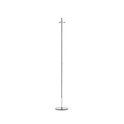 Piantana appendiabiti in ottone cromato con base tonda Lineabeta collezione Ranpin