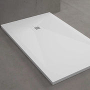 Piatto doccia in resina modello Plus 70x120cm bianco ardesia by CeramicStore | Lo specialista del tuo bagno