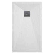 Piatto doccia in resina modello Plus 70x120cm bianco ardesia by CeramicStore | Lo specialista del tuo bagno