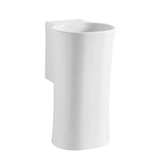 Lavabo lavamani sospeso Nativo Ceramica Azzurra senza foro rubinetto - Bianco lucido by CeramicStore | Lo specialista del tuo bagno