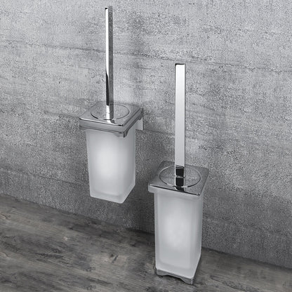 Porta scopino da appoggio cromato collezione Forever di Colombo Design by CeramicStore | Lo specialista del tuo bagno