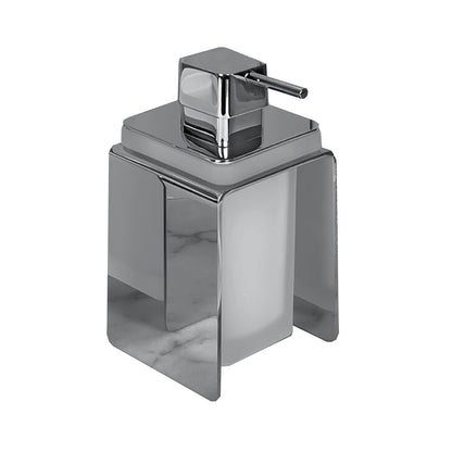 Contenitore per spandisapone in vetro acidato Forever di Colombo Design by CeramicStore | Lo specialista del tuo bagno