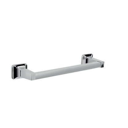 Porta asciugamani 30 cm in alluminio anodizzato di Gedy serie K2 - Cromato by CeramicStore | Lo specialista del tuo bagno