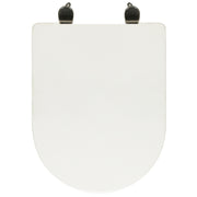 Sedile wc per Faleri vaso Duetto larghezza 35 cm cerniere regolabili