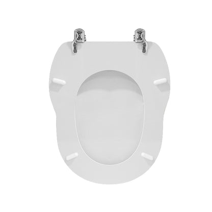 Sedile wc bianco per Vitruvit vaso Old Time larghezza 37