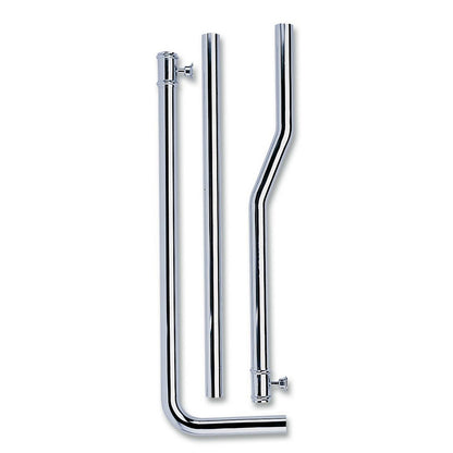 Tubo di scarico cromato lunghezza 180 cm per cassetta alta by CeramicStore | Lo specialista del tuo bagno