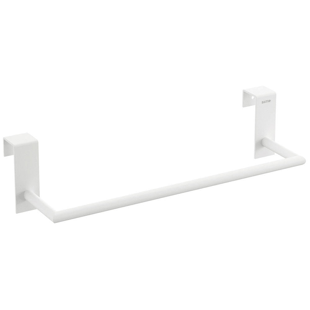 Porta asciugamani da appoggio in ottone verniciato della collezione 'Stick' by Cosmic - cm 28 - Bianco by CeramicStore | Lo specialista del tuo bagno