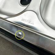 VERSIONE OUTLET - Lavello da cucina in acciaio inox con 2 vasche 86x50 cm by CeramicStore | Lo specialista del tuo bagno