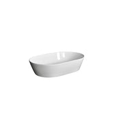 Lavabo da appoggio 'Zeta' Ceramica Azzurra 62x40 cm
