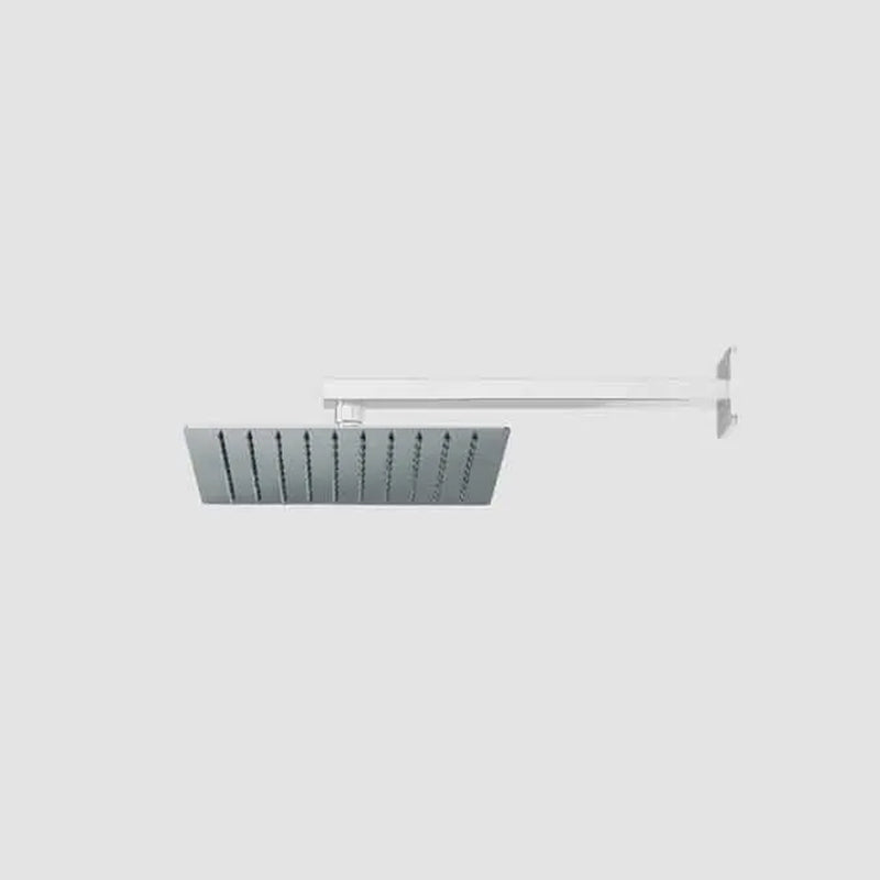 Composizione doccia ARES con soffione ultraslim 250x250 mm, doccetta e miscelatore 2 vie by CeramicStore | Lo specialista del tuo bagno