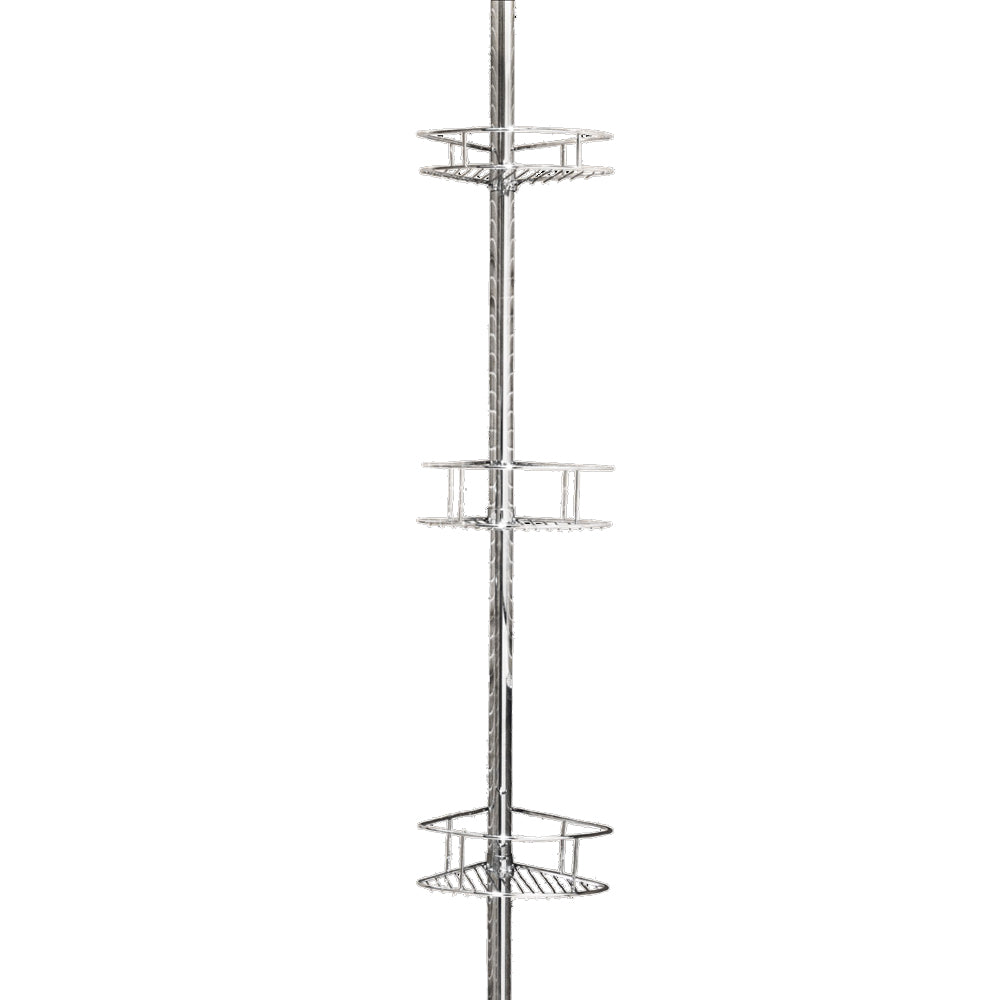 Portaoggetti doccia estensibile Metaform modello Spider 4 a 3 piani regolabili in altezza by CeramicStore | Lo specialista del tuo bagno