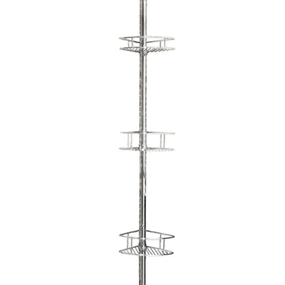 Portaoggetti doccia estensibile Metaform modello Spider 4 a 3 piani regolabili in altezza by CeramicStore | Lo specialista del tuo bagno