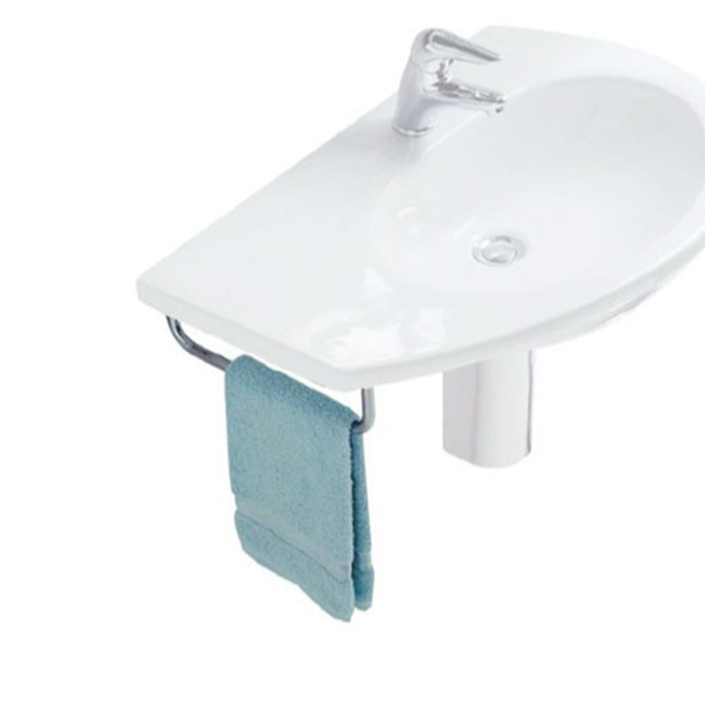 Portasciugamani in ottone cromato per Lavabo Globo Bowl Asimmetrico by CeramicStore | Lo specialista del tuo bagno