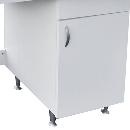 Mobile coprilavatrice cm 60X108 con lavatoio e piano di appoggio. Versione con lavatrice a Sinistra by CeramicStore | Lo specialista del tuo bagno