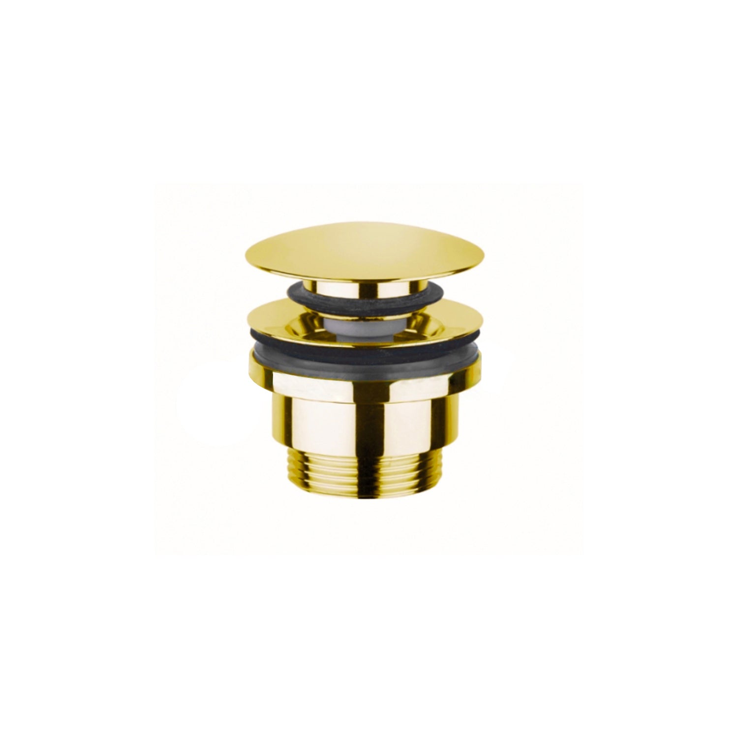 Piletta click clack in ottone lucido 1"1/4 by CeramicStore | Lo specialista del tuo bagno