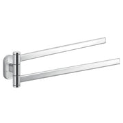 Portasalviette a snodo in Acciaio Inox Gedy serie Febo - Cromato by CeramicStore | Lo specialista del tuo bagno