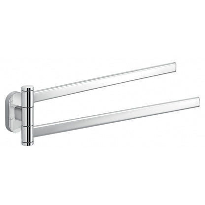 Portasalviette a snodo in Acciaio Inox Gedy serie Febo - Cromato by CeramicStore | Lo specialista del tuo bagno