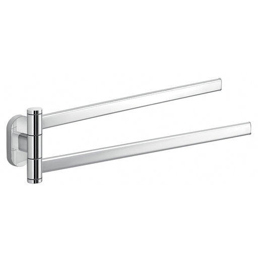 Portasalviette a snodo in Acciaio Inox Gedy serie Febo - Cromato by CeramicStore | Lo specialista del tuo bagno