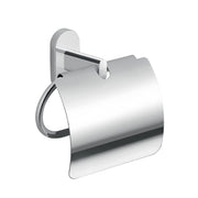 Portarotolo coperto in Acciaio Inox Gedy serie Febo - Cromato