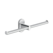 Portarotolo doppio in Acciaio Inox Gedy serie Febo - Cromato