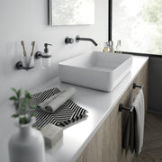 Dosasapone a muro in Acciaio Inox Eros di Gedy - Nero Matt by CeramicStore | Lo specialista del tuo bagno