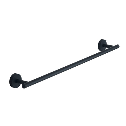 Portasalviette 60 cm a muro in Acciaio Inox Eros di Gedy - Nero Matt by CeramicStore | Lo specialista del tuo bagno