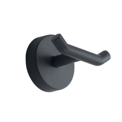 Appendiabiti a muro in Acciaio Inox Eros di Gedy - Nero Matt by CeramicStore | Lo specialista del tuo bagno
