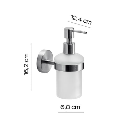 Dosasapone in Acciaio Inox AISI 304 Gedy serie Project - Spazzolato by CeramicStore | Lo specialista del tuo bagno