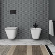 Set sanitari sospesi Azzurra serie Build con vaso WC