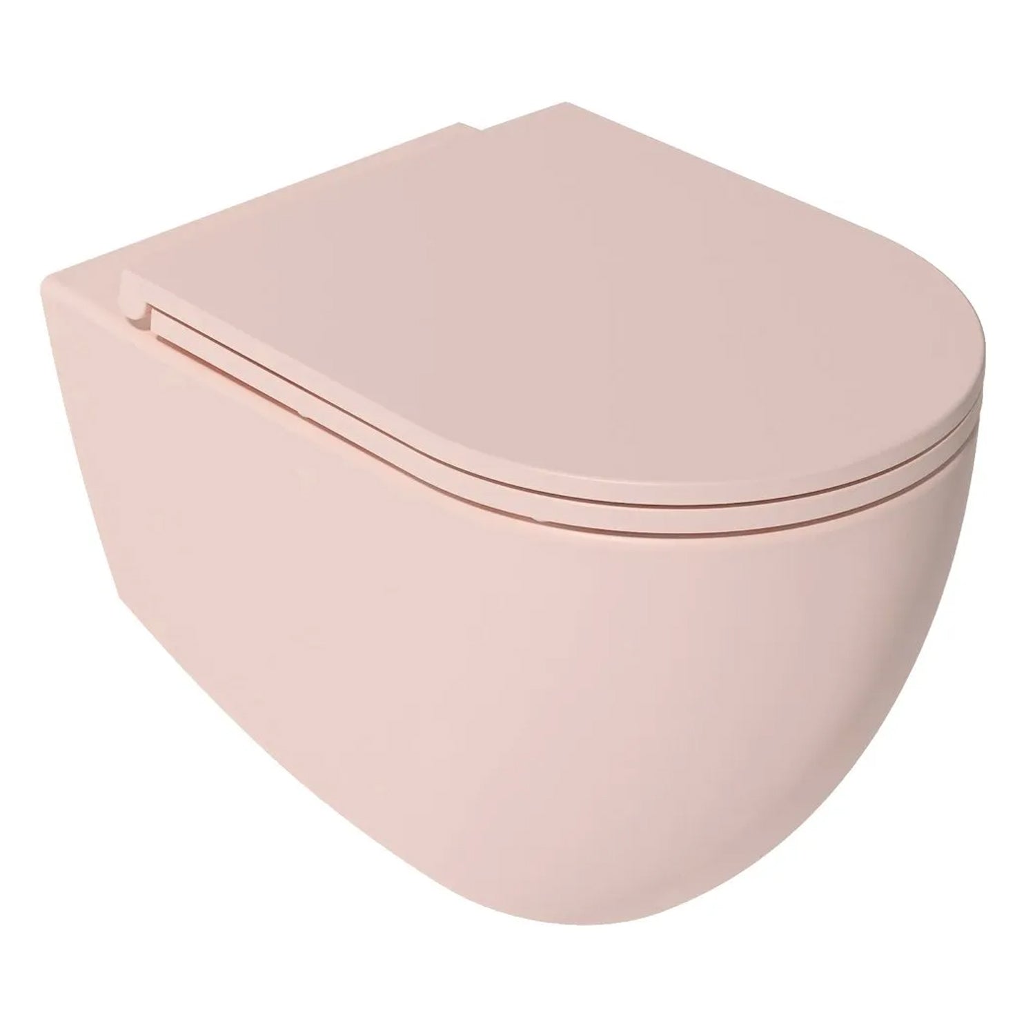Vaso sospeso Rimless BathCore serie Infinity 53x36