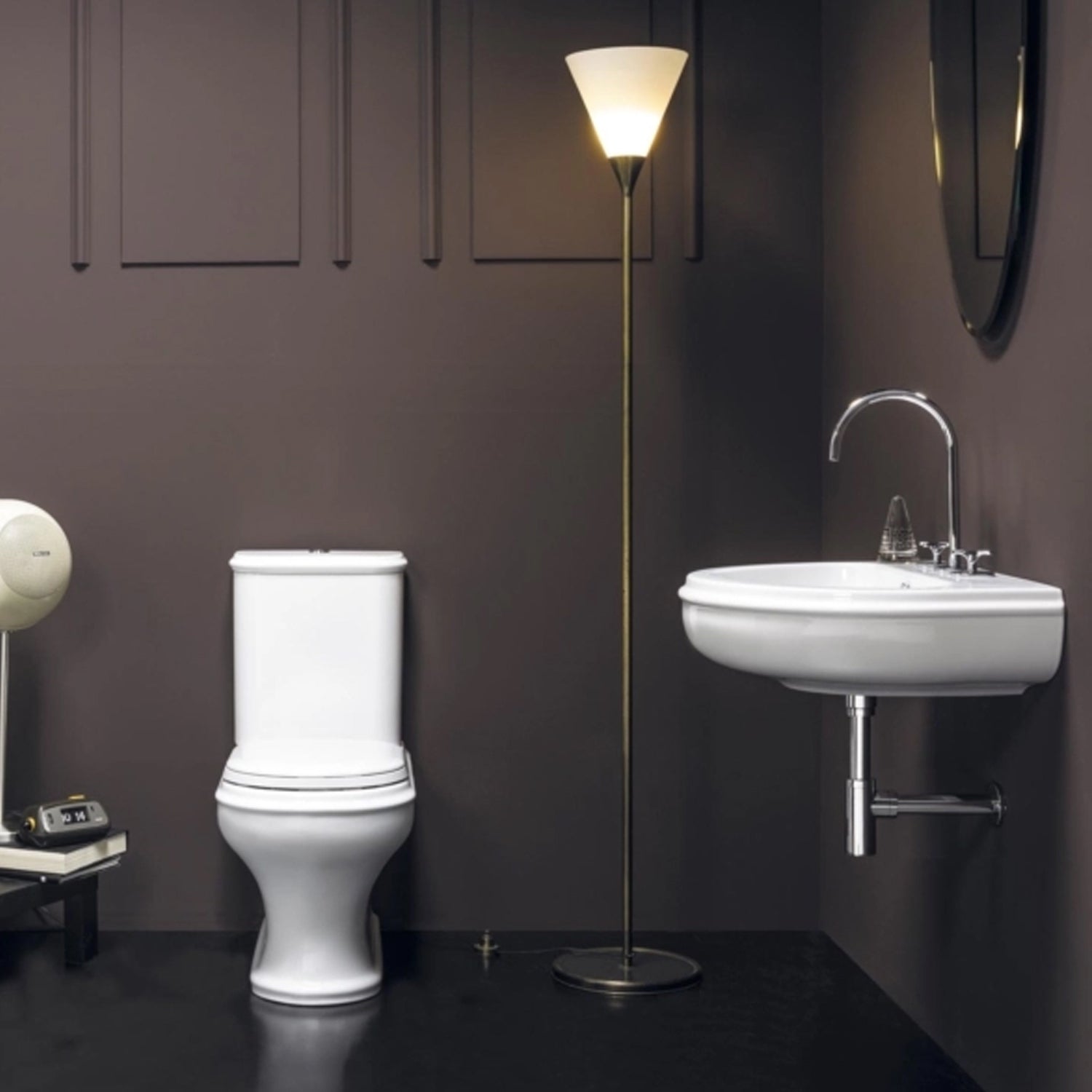 Lavabo da bagno sospeso cm 70 stile classico Ceramica Azzurra serie Charme by CeramicStore | Lo specialista del tuo bagno