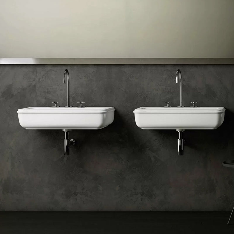 Lavabo sospeso 68 cm Azzurra modello Charme in ceramica