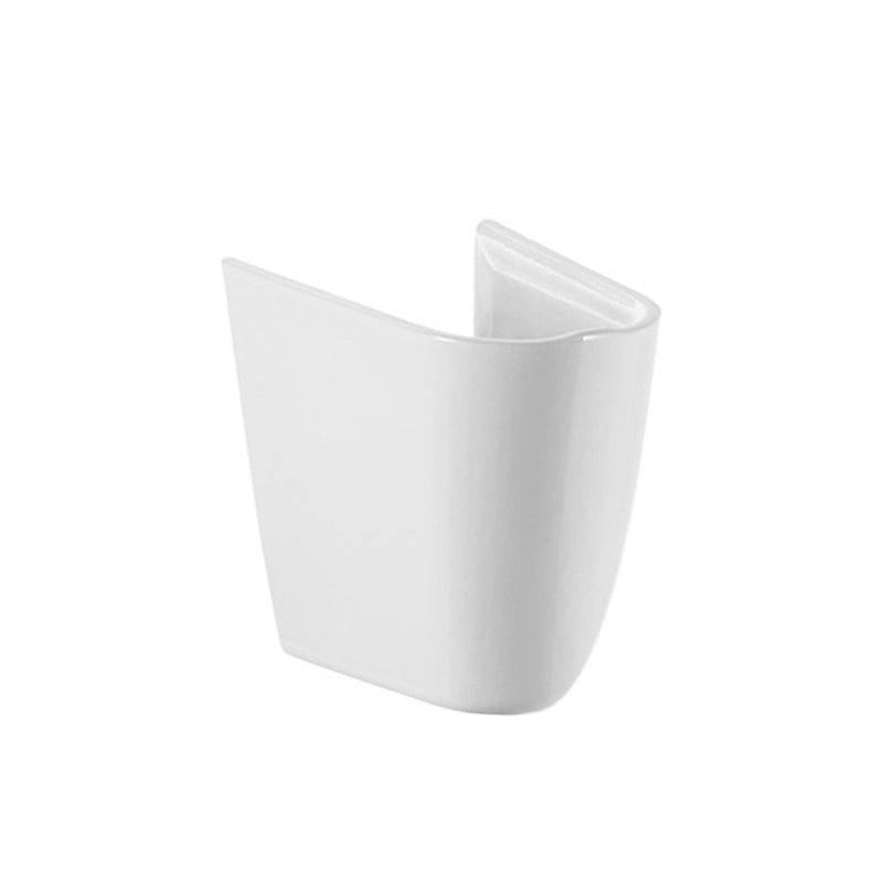 Semicolonna sospesa per lavabo modello Grace di Globo 28x19x32 cm - Bianco lucido by CeramicStore | Lo specialista del tuo bagno