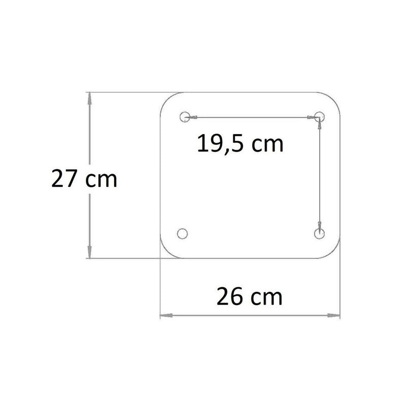 Colonna doccia solare in HDPE nero, con soffione 15 cm e lavapiedi by CeramicStore | Lo specialista del tuo bagno