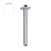 Braccio doccia a soffitto 22x22mm lunghezza 100mm bianco opaco by CeramicStore | Lo specialista del tuo bagno