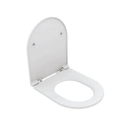 Copriwater Soft Close per vaso sospeso BathCore serie Infinity color Bianco Opaco