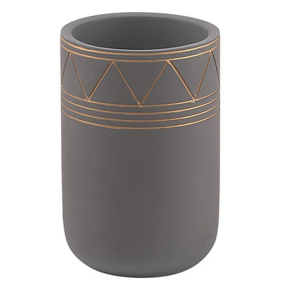 Set Accessori Bagno in cemento Gedy serie Calipso - Grigio by CeramicStore | Lo specialista del tuo bagno