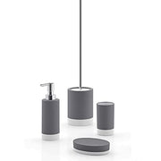 Set Accessori Bagno in ceramica Gedy collezione New Mizar - Grigio