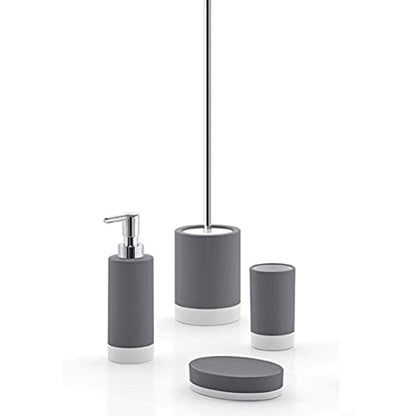 Set Accessori Bagno in ceramica Gedy collezione New Mizar - Grigio