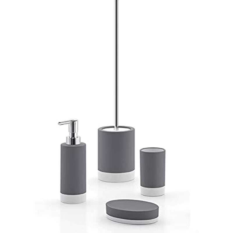 Set Accessori Bagno in ceramica Gedy collezione New Mizar - Grigio